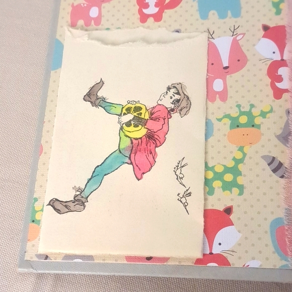 Hand Crafted Junk Journal Diary Notebook Children's Vintage Story Book Heirloom - Picture 7 of 16